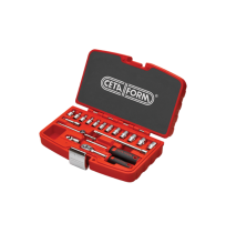 C00-18PH2 18 Parça 1/4"6 Köşe Lokma Takımı